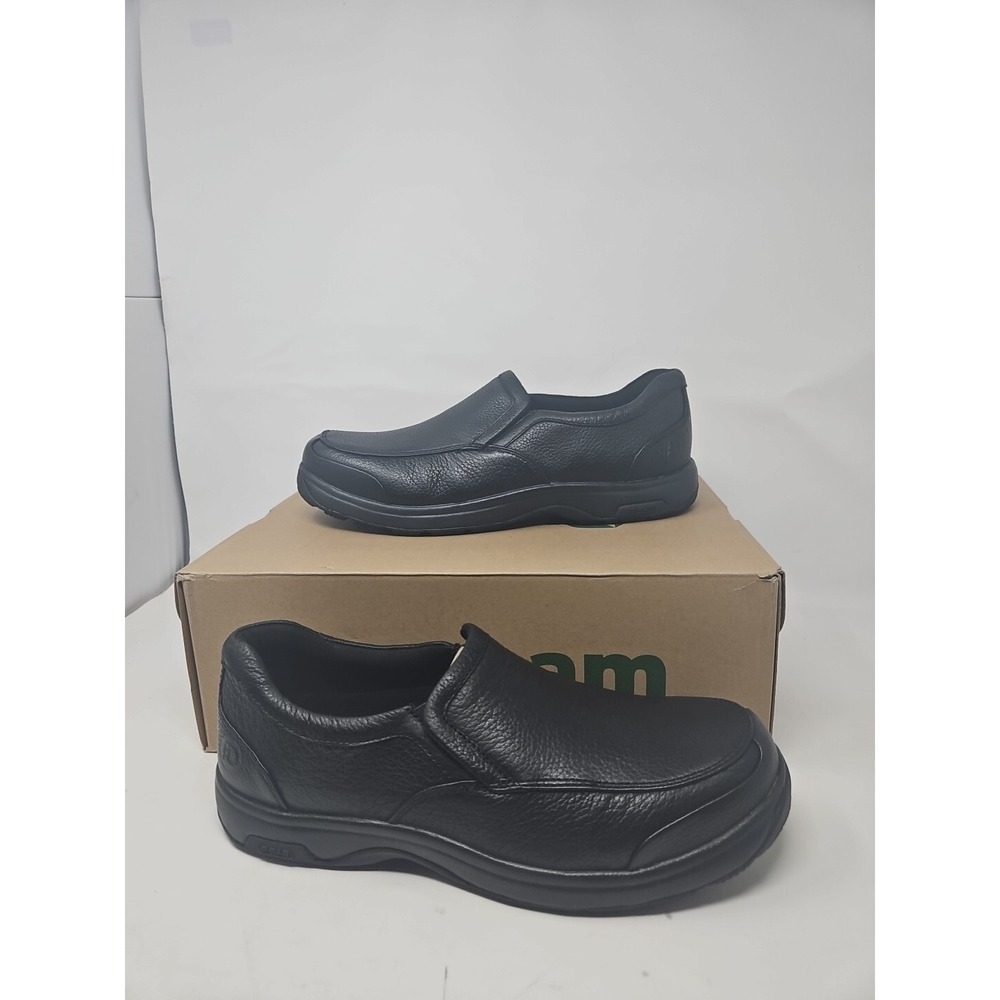 DUNHAM Battery Park Slip-On Shoes Men's Size 11.5 Black 8003BK